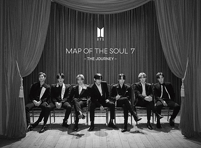 「【先ヨミ】BTSのニューアルバム『MAP OF THE SOUL : 7 ～ THE JOURNEY ～』が515,297枚を売り上げ首位独走中」1枚目/1