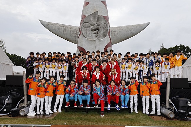 「太陽の広場に関西ジャニーズ集結、【728祭】開幕」1枚目/1