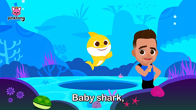 全世界YouTube動画再生数1位と2位が共演、ルイス・フォンシが「Baby Shark」を歌う