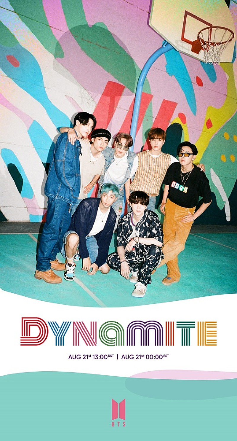 BTS「BTS、「Dynamite」の集合ティザー写真を公開」1枚目/1