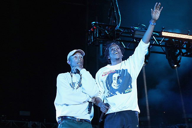 「ファレル＆ジェイ・Z、米誌タイムと連動したニューSG「Entrepreneur」リリース」1枚目/1