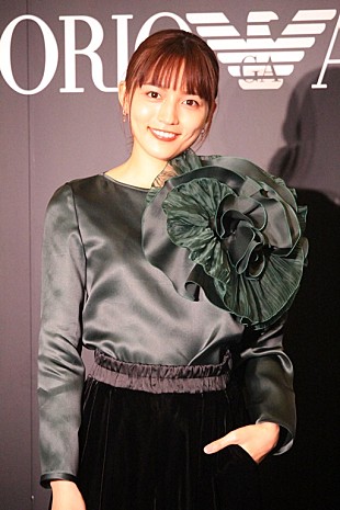 「川口春奈「うれしいし、本当にびっくり」　エンポリオ　アルマ－ニの広告モデルに就任」