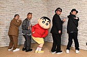 「ケツメイシの新曲「スーパースター」がTVアニメ『クレしん』新主題歌に、“おケツコラボ”も実現」1枚目/3