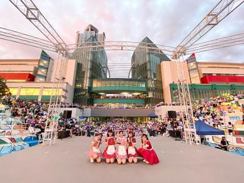 たこやきレインボーが有観客フリーライブ再開、「SERGIO TACCHINI」初コラボアイテムも発売へ