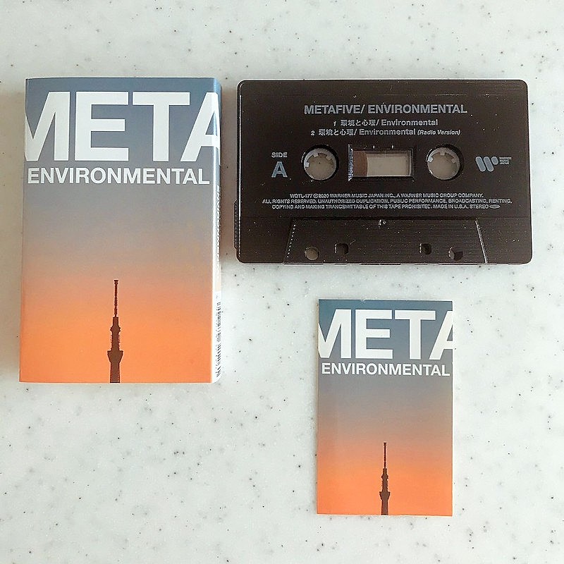 METAFIVE「環境と心理」カセットテープと新作Tシャツが限定販売