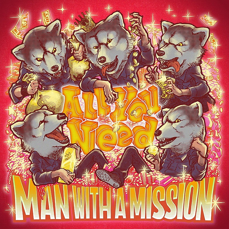 MAN WITH A MISSION、新曲「All You Need」ジャケ写公開