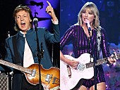 「ポール・マッカートニー＆テイラー・スウィフトが対談、今夏コラボ・ステージが実現するかもしれなかったことが明らかに」1枚目/1