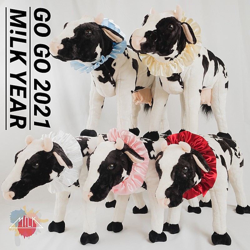 M!LKの新SG「GO GO 2021 M!LK YEAR」配信リリース、バーチャル年越しラジオも収録