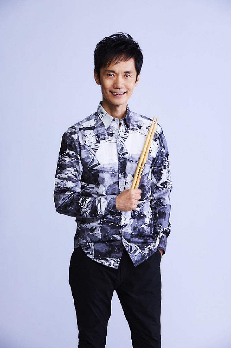 「“千手観音”世界的ドラマー神保彰、サウンドも音楽性も異なるオリジナルアルバム3作を同時発売へ」1枚目/4