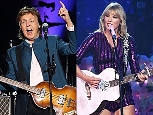 「ポール・マッカートニー、テイラー・スウィフトの全英No.1獲得を祝福」