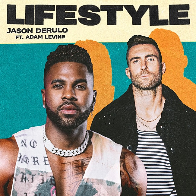「ジェイソン・デルーロ、マルーン5のアダム・レヴィーンとのコラボ曲「Lifestyle」をリリース」1枚目/1