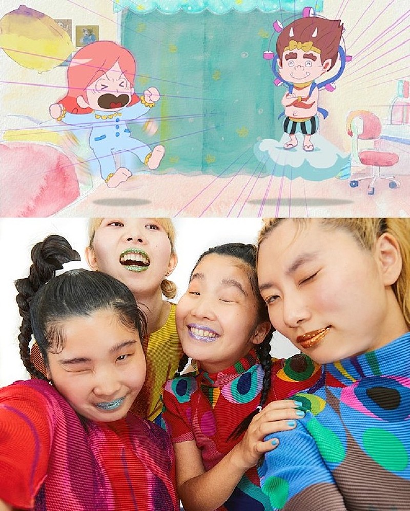 CHAI、アニメ『おしえて北斎！-THE ANIMATION-』の主題歌「てんこりんのテーマ」書き下ろし 