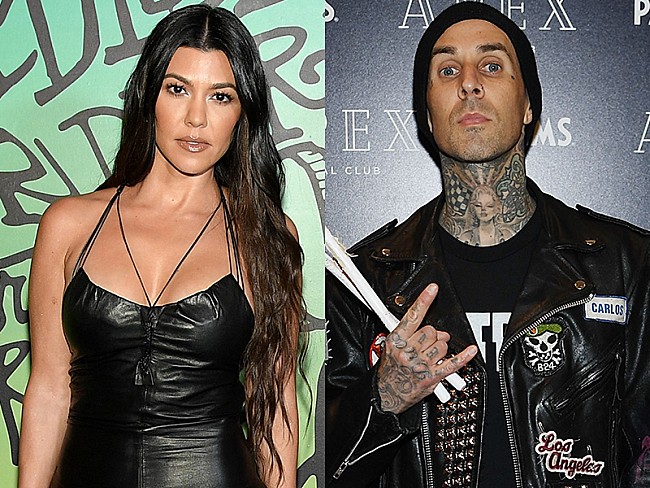 「コートニー・カーダシアン、ブリンク182のトラヴィス・バーカーとの交際を認める」1枚目/1