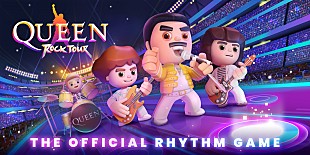「クイーン、初の公式モバイル・ゲーム『Queen：ロックツアー』配信開始」