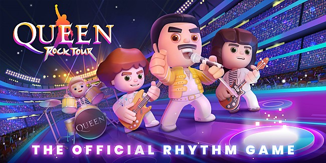 「クイーン、初の公式モバイル・ゲーム『Queen：ロックツアー』配信開始」1枚目/4