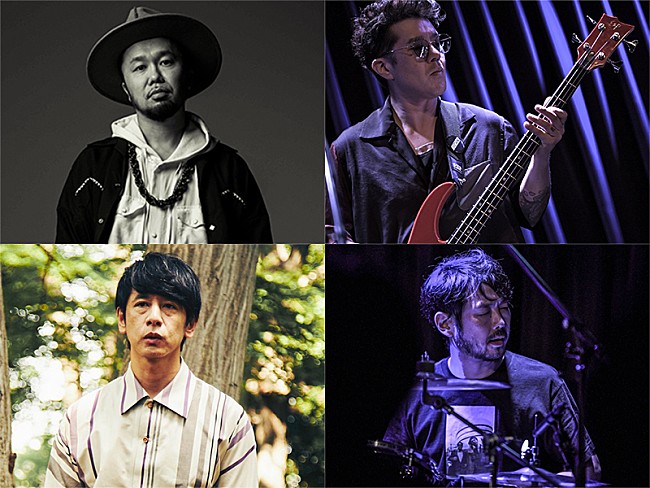 「タブゾンビ/日向秀和/伊澤一葉/柏倉隆史が集結の完全即興セッションバンド＝Katsina Session、ライブ直前メールインタビュー公開」1枚目/1