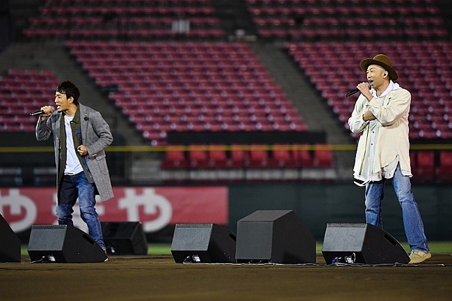 「ファンキーモンキーベイビーズがファンキー加藤とモン吉の2人体制で活動再開」1枚目/1