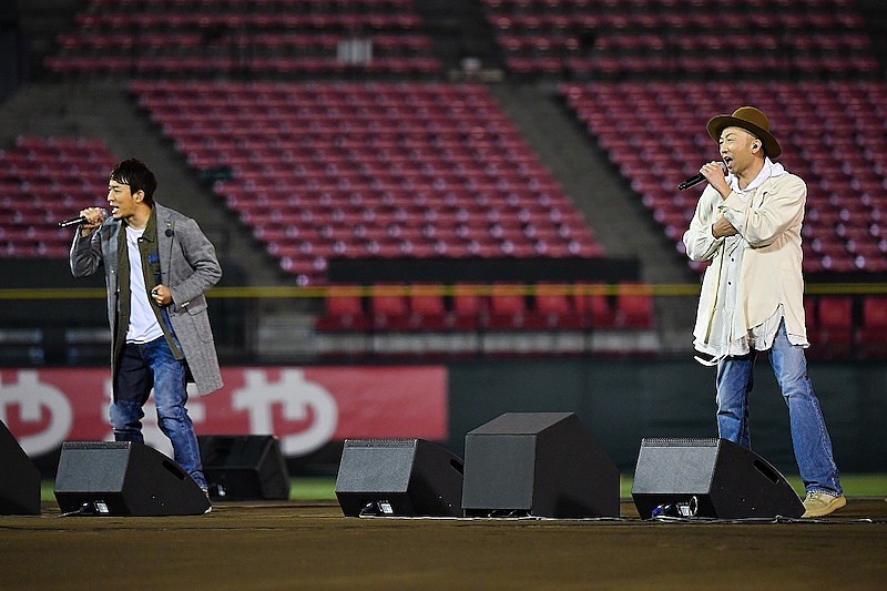 ファンキーモンキーベイビーズがファンキー加藤とモン吉の2人体制で活動再開