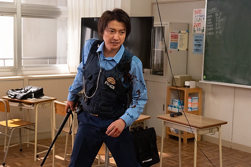 「「青のＳＰ」最終話“嶋田隆平”藤原竜也が撃たれる　「藤原竜也が最後の最後までカッコ良過ぎた」」1枚目/1