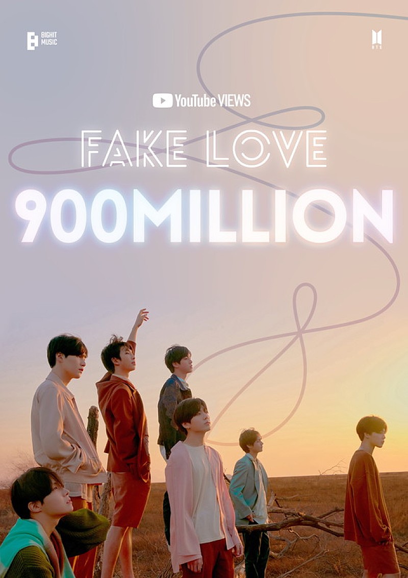 BTS「BTS「FAKE LOVE」MVが9億再生突破、華やかなセットで繰り広げられる強烈パフォーマンス」1枚目/1