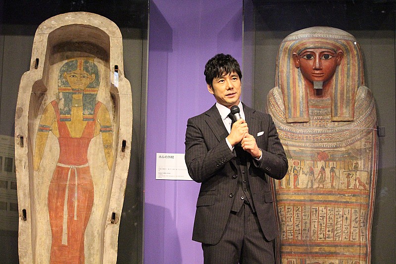 西島秀俊、初挑戦した音声ガイドの出来は「５０点」　「自分がミイラになるのは嫌」 