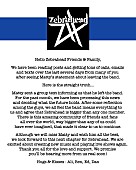 「ゼブラへッド、マッティ・ルイス（Vo, G）脱退をオフィシャルサイトにて発表」1枚目/1