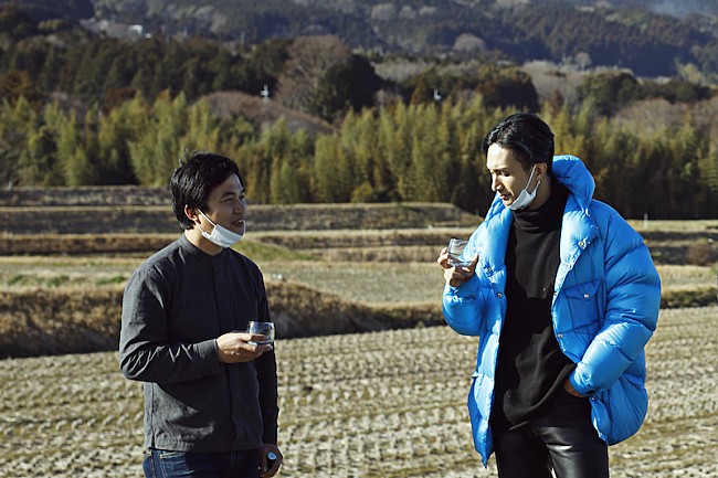 「EXILE橘ケンチが白糸酒造、油長酒造とコラボレーション日本酒造りに挑む」1枚目/2