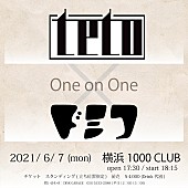 「tetoとドミコの2マンライブ【One on One】6月開催」1枚目/1