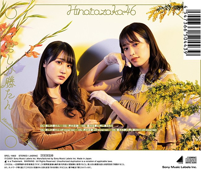 「通常盤 back」11枚目/11