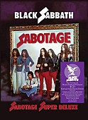「ブラック・サバス、1975年の名盤『サボタージュ』4枚組CDスーパーDX盤が6/23に発売」1枚目/2