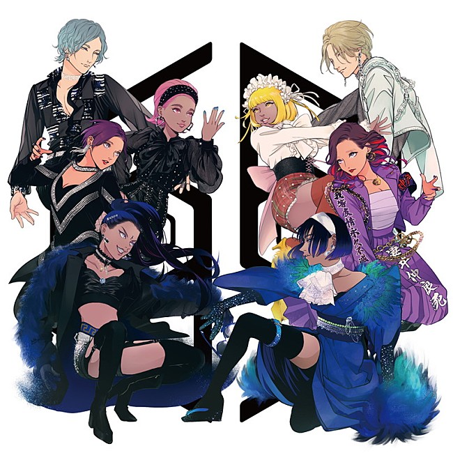 「女王蜂、初の武道館公演2DAYS【HYPER BLACK LOVE】【夜天決行】を作品化」1枚目/2