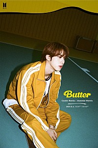 BTS、新曲「Butter」リミックス2曲発表 R＆B「Sweeter」とギター