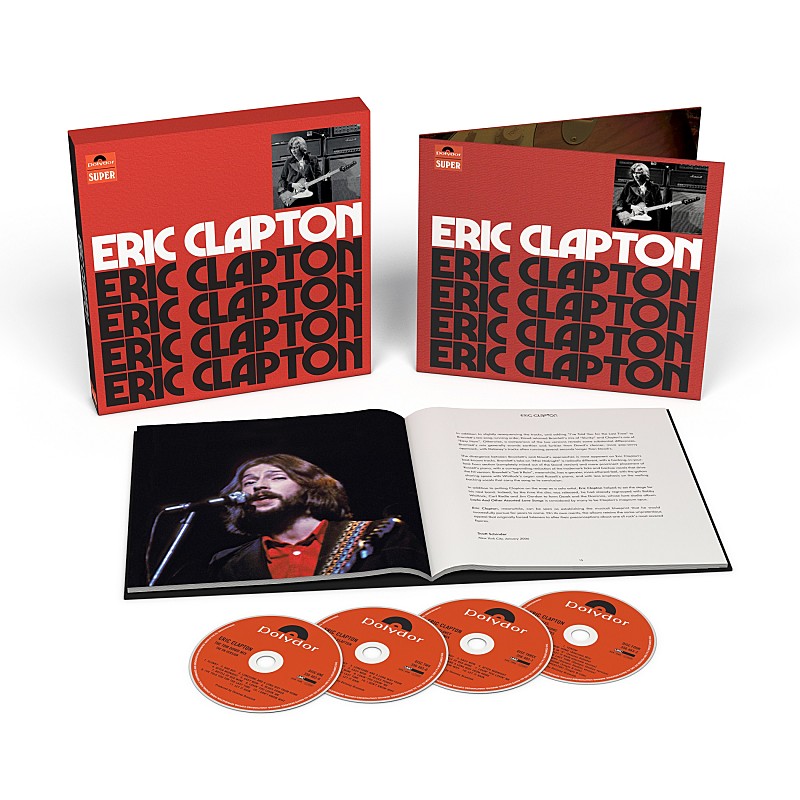 エリック・クラプトン、1stソロAL『エリック・クラプトン・ソロ』の50周年記念DX盤のリリース決定