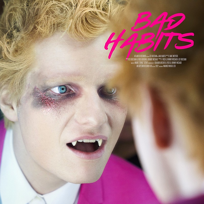 エド・シーラン「エド・シーラン、新曲「Bad Habits」を6/25にリリースへ」1枚目/1