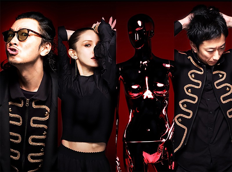 UVERworldの横アリ公演に山田孝之と共にVo.愛笑むがゲスト出演した“徳川eq.”、3rdデジタルSG発表へ