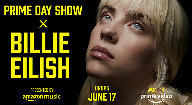 「ビリー・アイリッシュ、H.E.R.、キッド・カディが出演『Amazon Prime Day Show』映像公開」1枚目/3