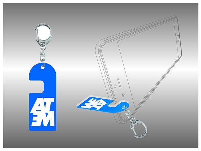 「モバイルスタンドキーホルダー」4枚目/4