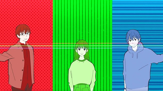 「YOASOBI、「三原色」の英語バージョン「RGB」配信リリース＆MV公開」1枚目/4