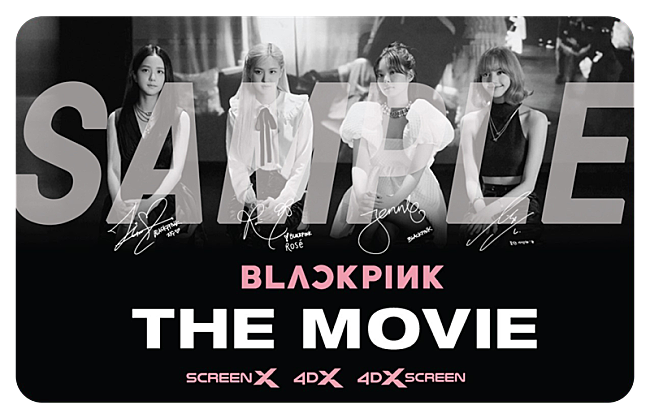 「来場者特典「BLACKPINKメンバーサイン入りフォトカード」」3枚目/4