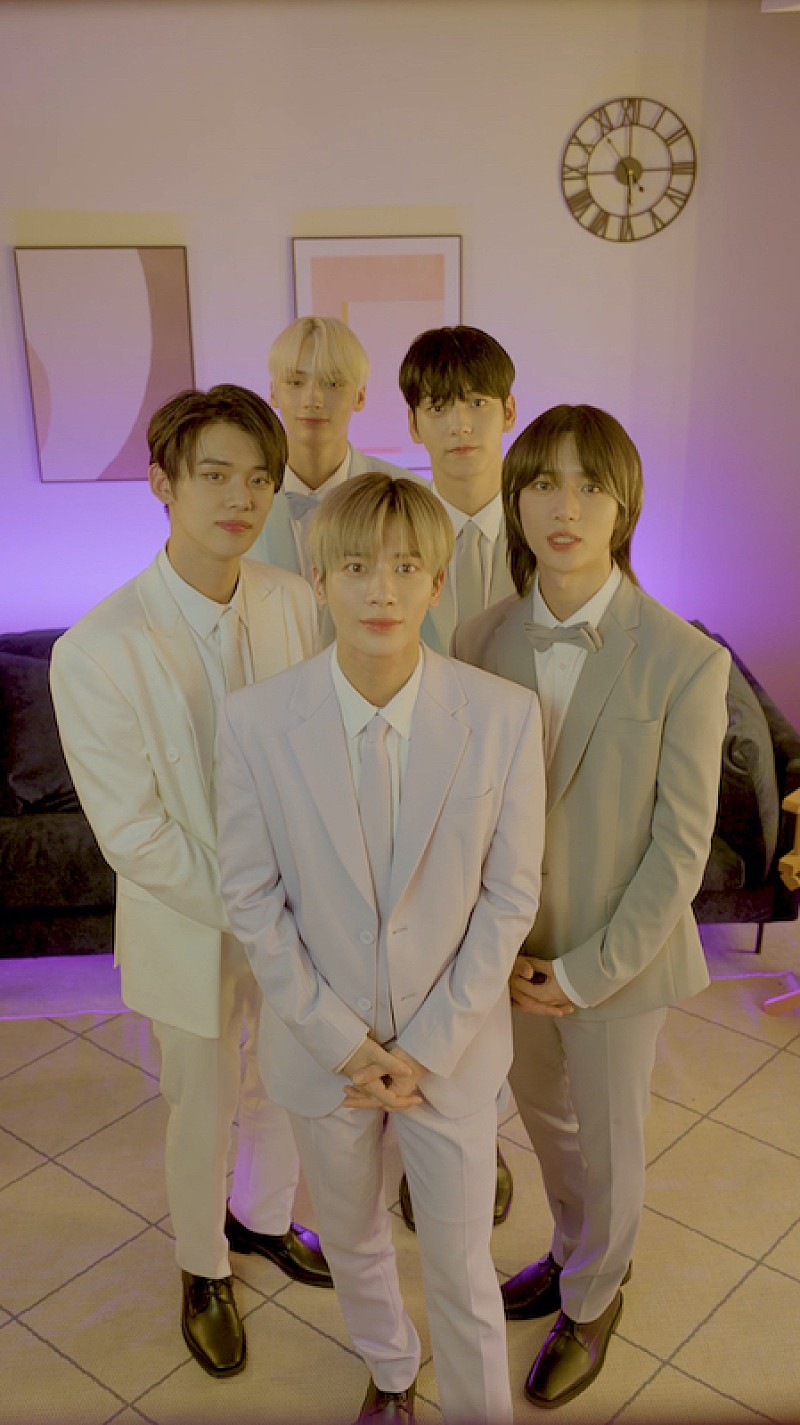 TOMORROW X TOGETHERのオリジナルコンテンツがバーティカルシアターアプリsmash.で配信 