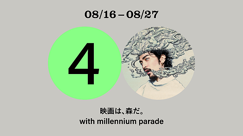 「【映画は、森だ。/ with millennium parade】」2枚目/5