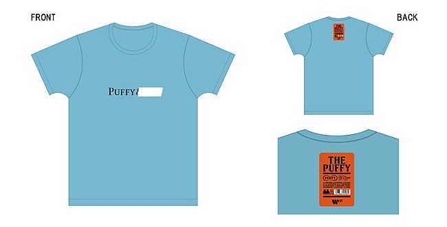 「アルバム『THE PUFFY』25周年記念オリジナルTシャツ」10枚目/10