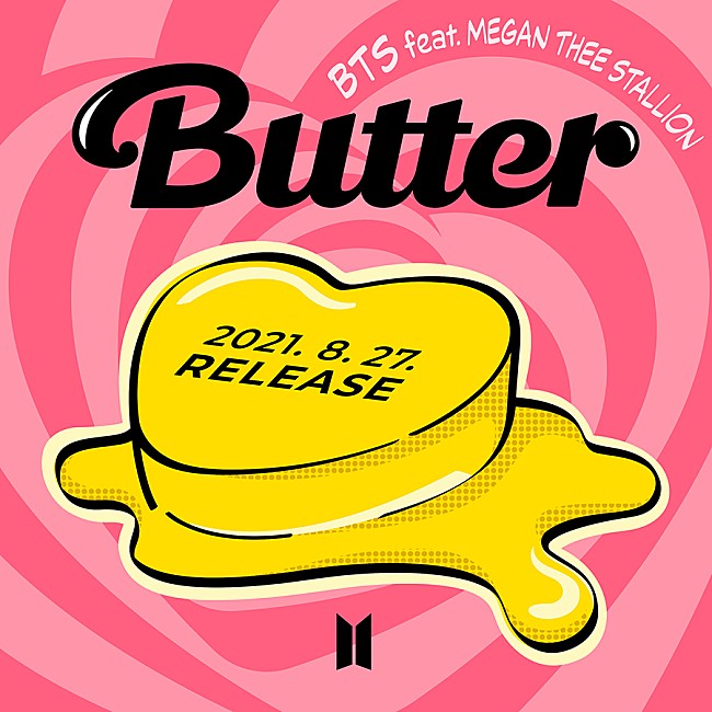 「BTS、メーガン・ザ・スタリオン参加の「Butter」リミックスを8/27にリリース」1枚目/1