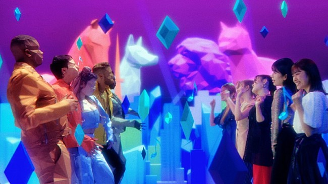 「ペンタトニックス×Little Glee Monster、第2弾コラボ楽曲の近未来的MV＆メイキング公開」1枚目/7