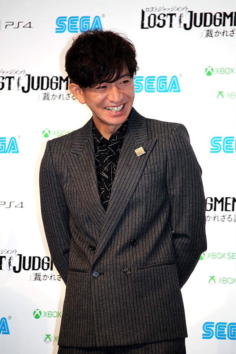 「木村拓哉、再び人気ゲ－ムの主人公を演じる　玉木宏、山本耕史も共演を喜ぶ」1枚目/1