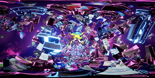 「「夜のピエロ」の360°MV」4枚目/7