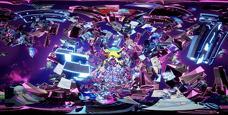 「「夜のピエロ」の360°MV」4枚目/7