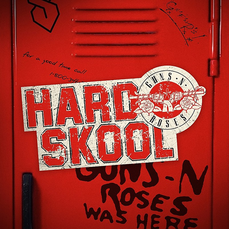ガンズ・アンド・ローゼズ、新曲「Hard Skool」をリリース