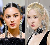 「オリヴィア・ロドリゴ、BLACKPINKロゼについて「この世で最もスウィートな天使」と語る」1枚目/1