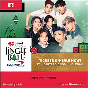 「BTS、【iHeartRadio Jingle Ball Tour】のLA日程に出演決定」